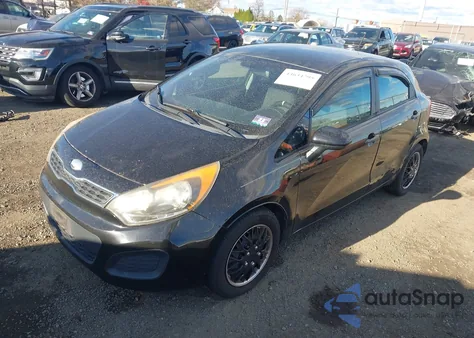 2013 Kia Rio Ex from USA, damaged, VIN KNADN5A31D6194076